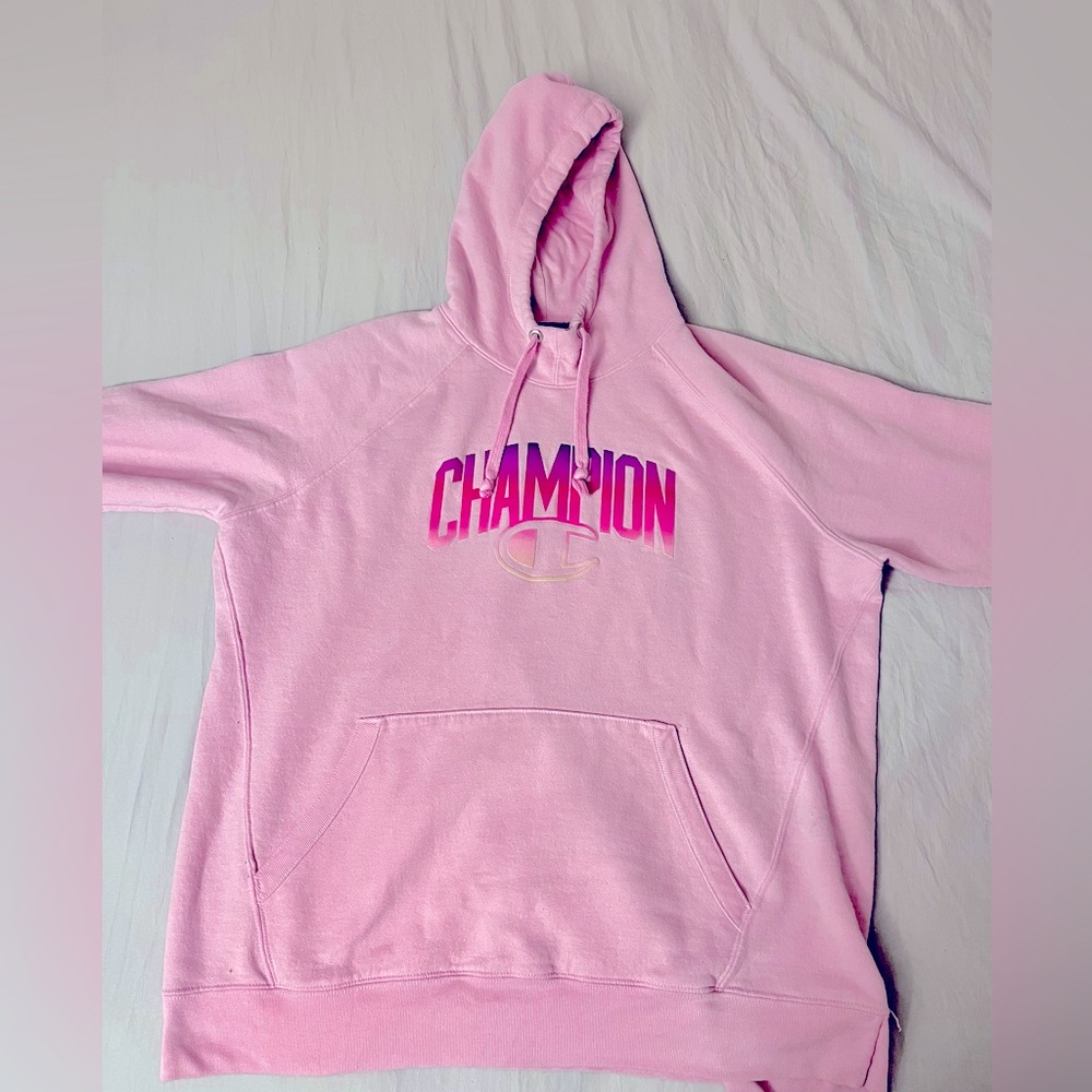 Pink Champion Hoodie